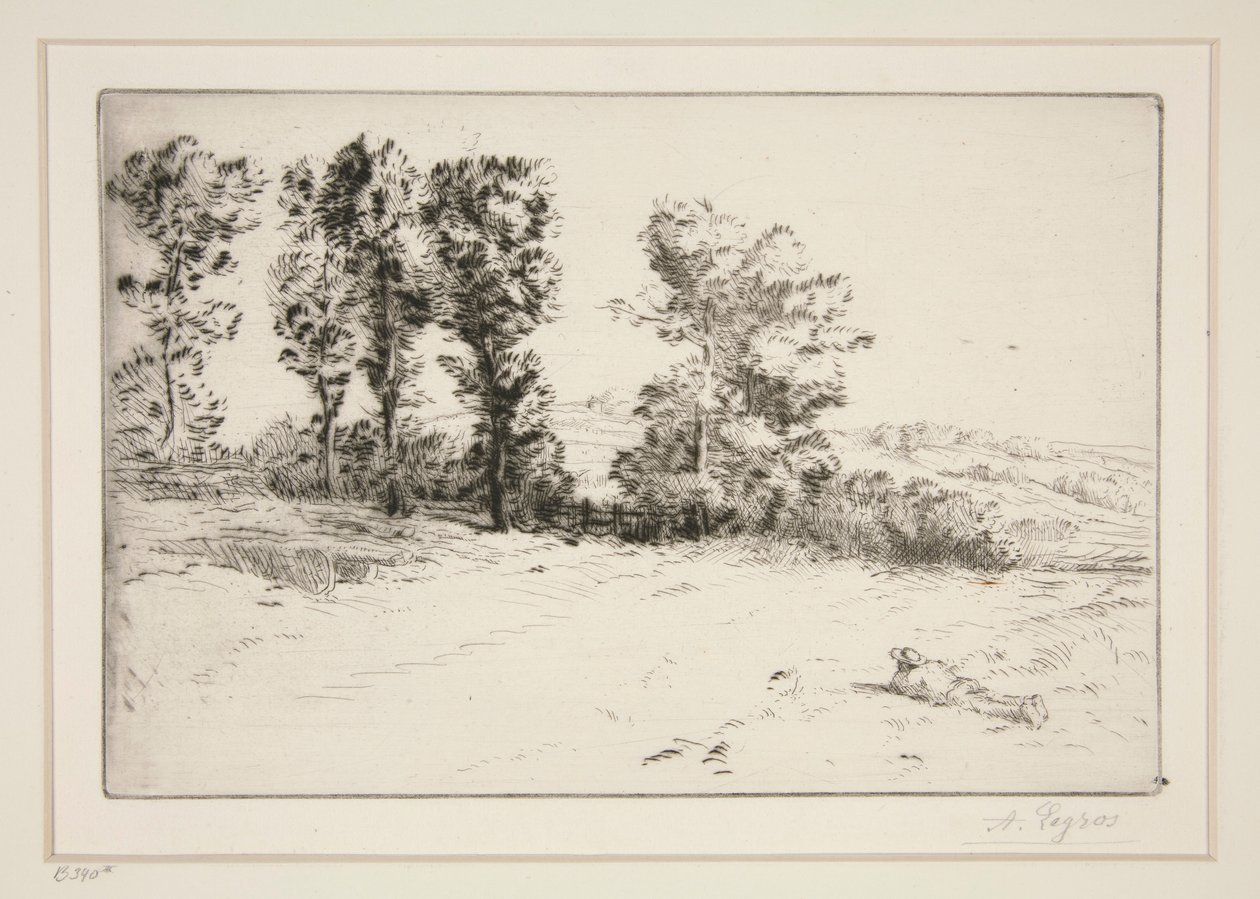 Il prato al sole da Alphonse Legros