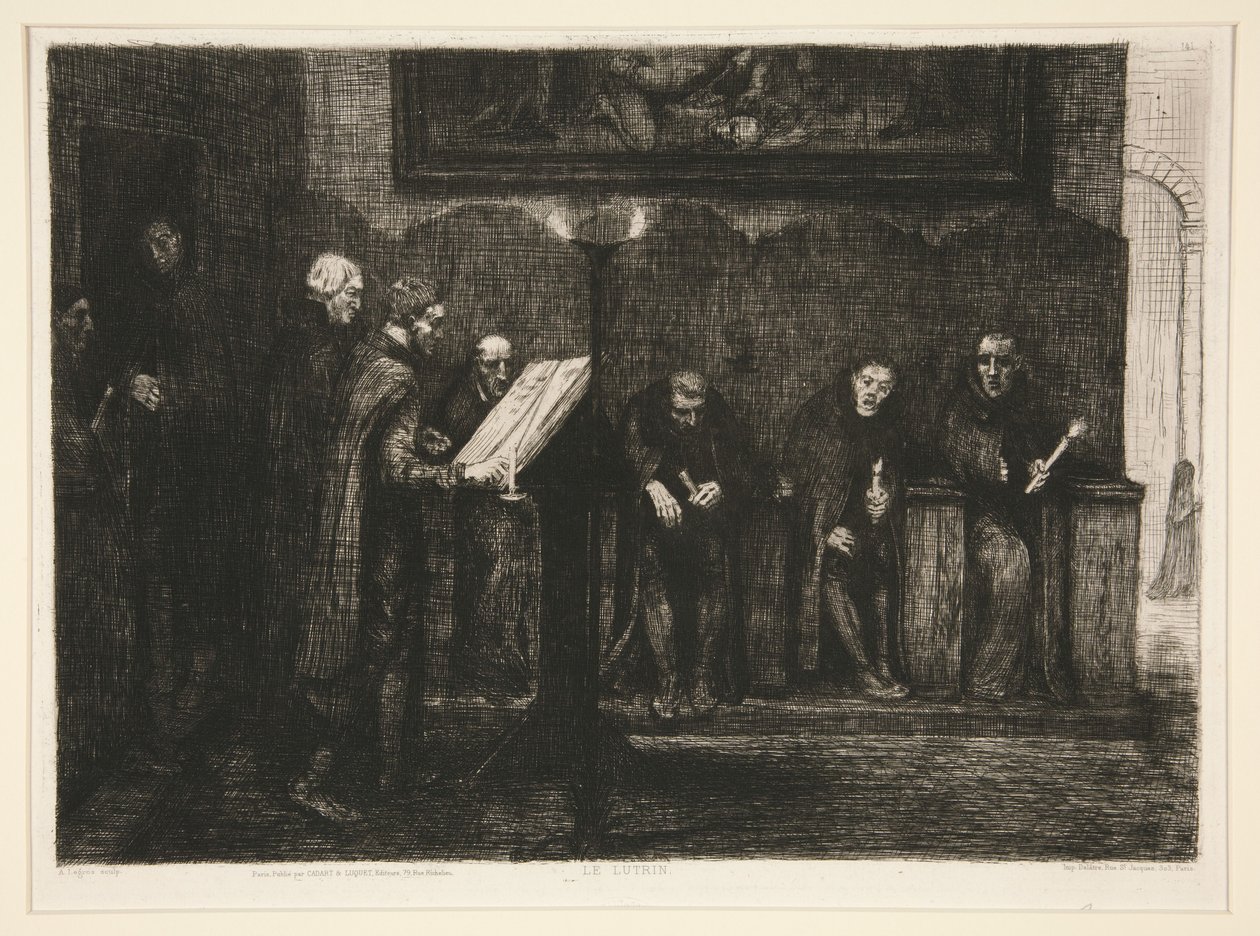 I cantori spagnoli - Il leggio da Alphonse Legros