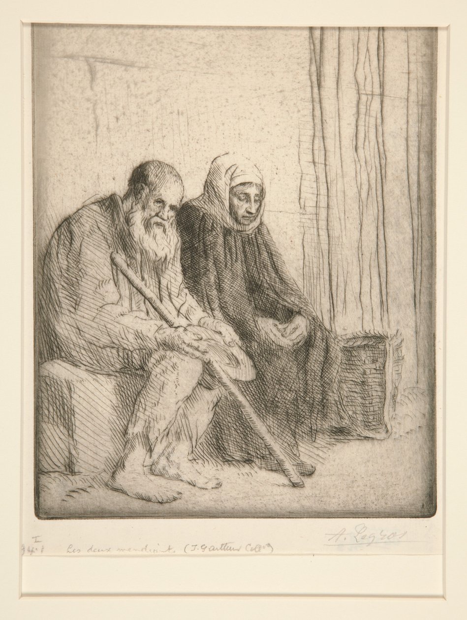 I due mendicanti (Two Beggars) da Alphonse Legros
