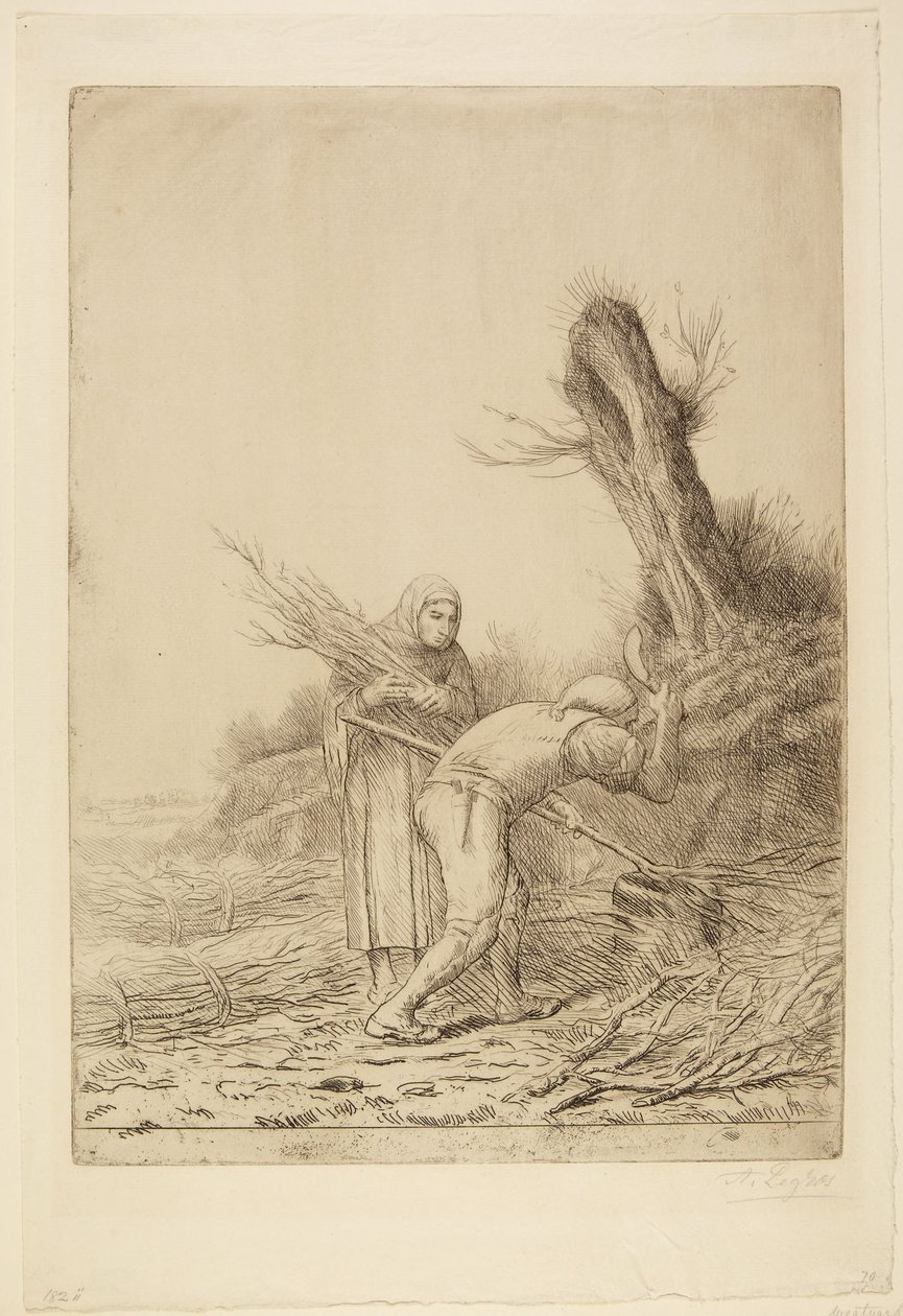 I fabbricatori di fascine da Alphonse Legros