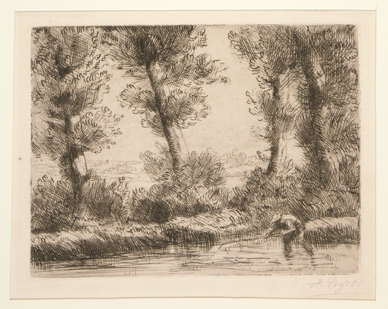 Le rive della Liane da Alphonse Legros