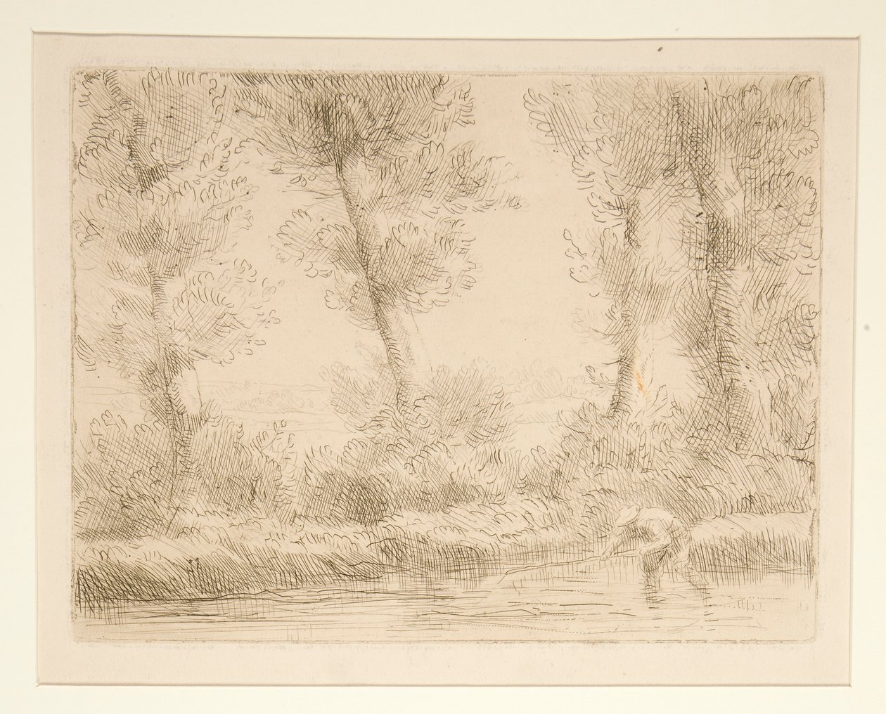 Les bords de la Liane (Le rive della Liane) da Alphonse Legros