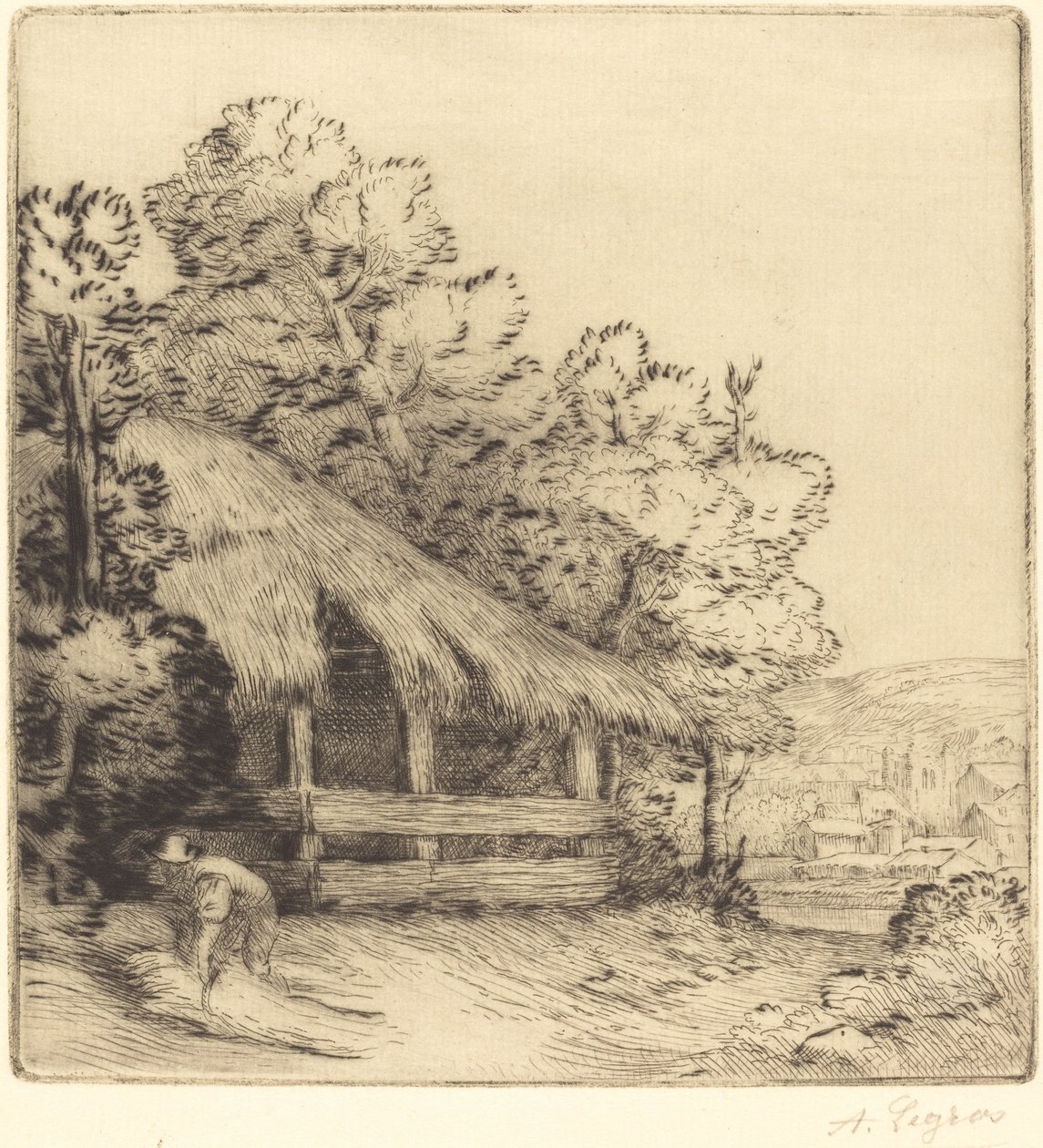 Piccolo rifugio (Le petit hangar) da Alphonse Legros