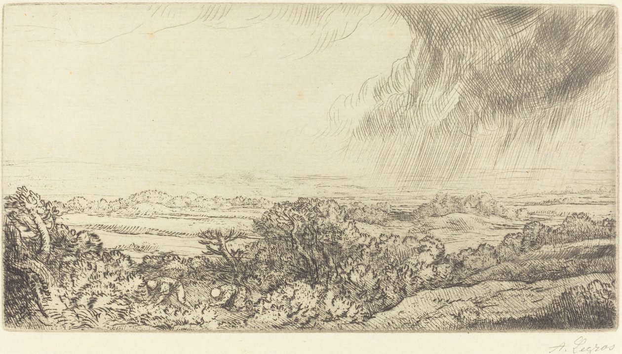 Raccoglitori di funghi da Alphonse Legros