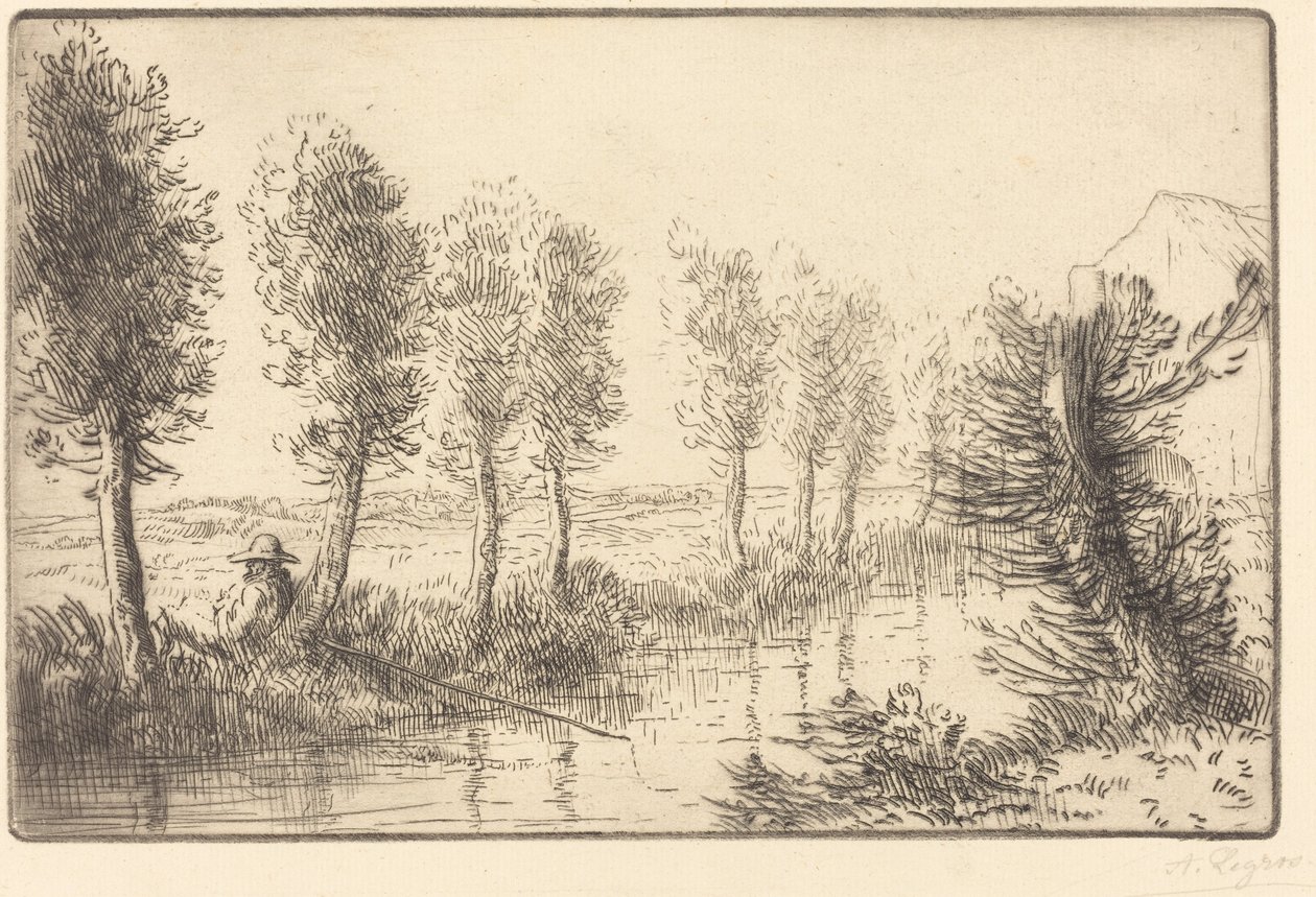 Vicino al Mulino da Alphonse Legros