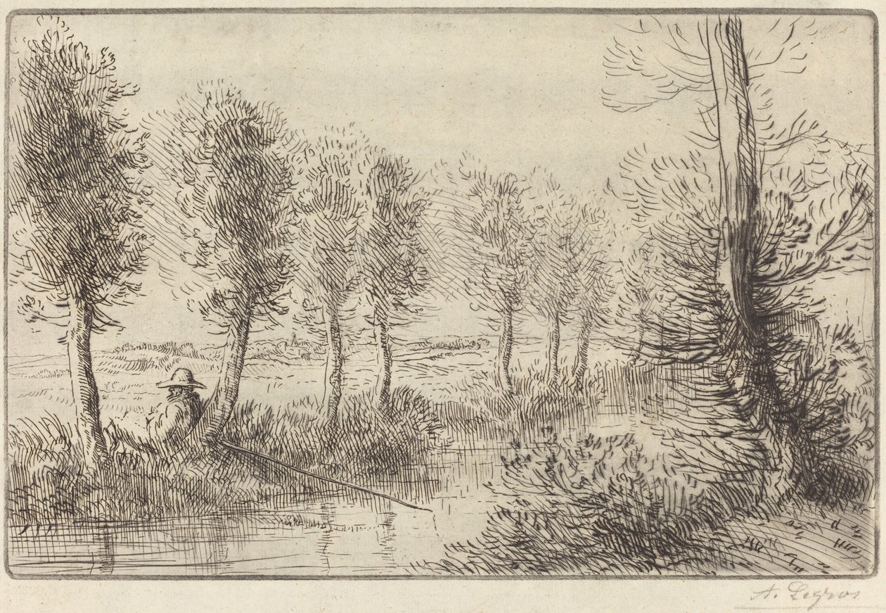 Vicino al mulino Pres du moulin da Alphonse Legros