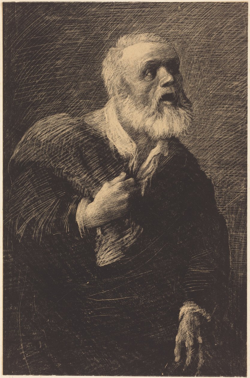 Night Crier (Il banditore notturno) da Alphonse Legros