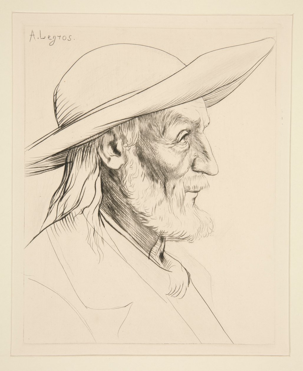 Paysan Breton da Alphonse Legros