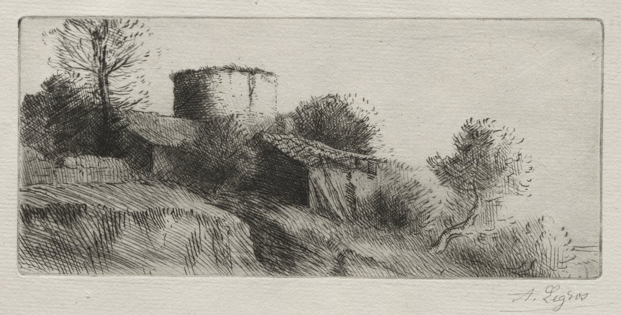 Torre dei piccioni da Alphonse Legros