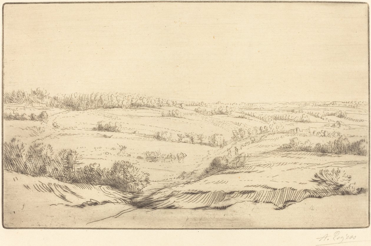 La pianura da Alphonse Legros