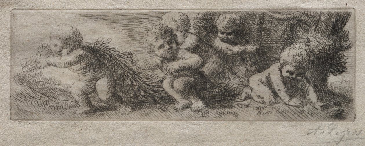 Piatto per la parte superiore della scatola di spilli da Alphonse Legros