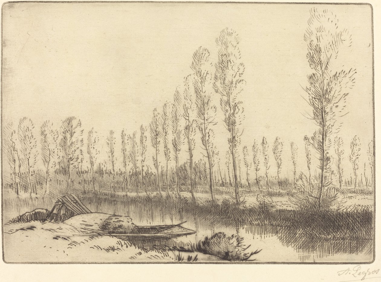 Presso Amiens, le torbiere da Alphonse Legros