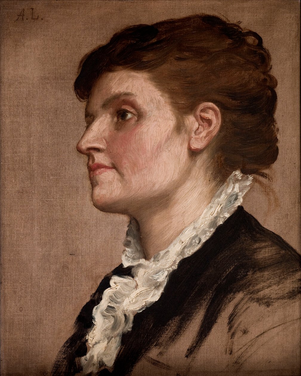 Ritratto di donna da Alphonse Legros