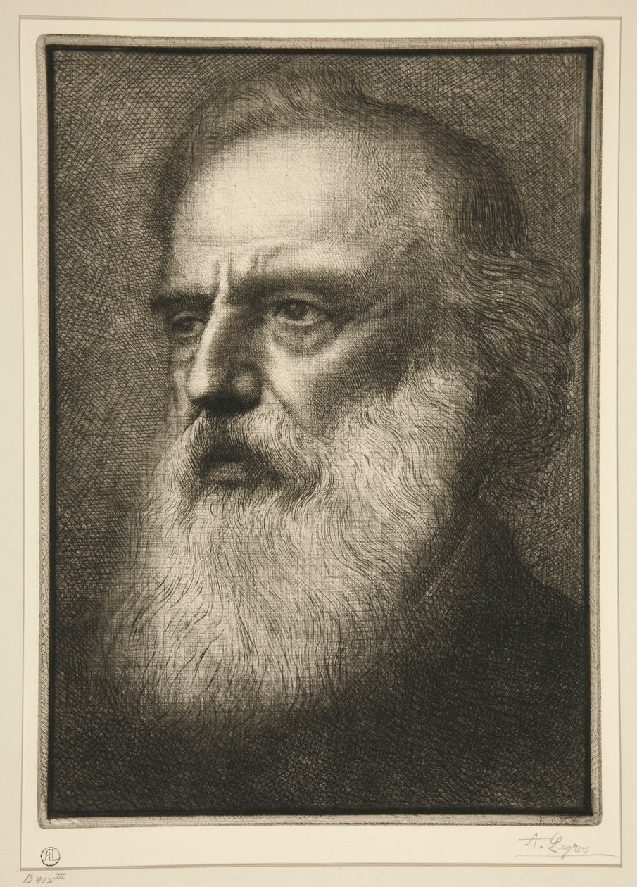 Ritratto di l da Alphonse Legros