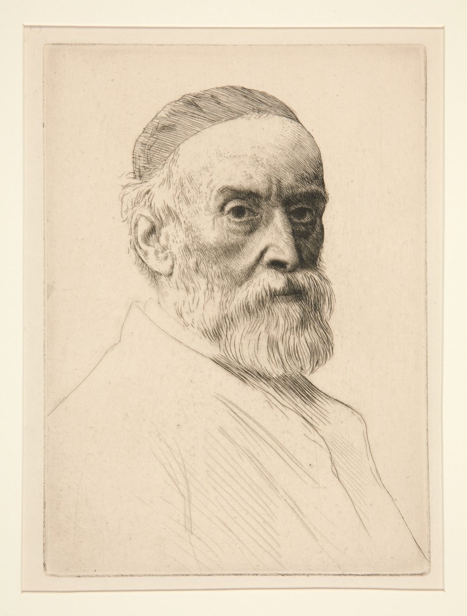 Ritratto di G.F. Watts (R.A.) da Alphonse Legros