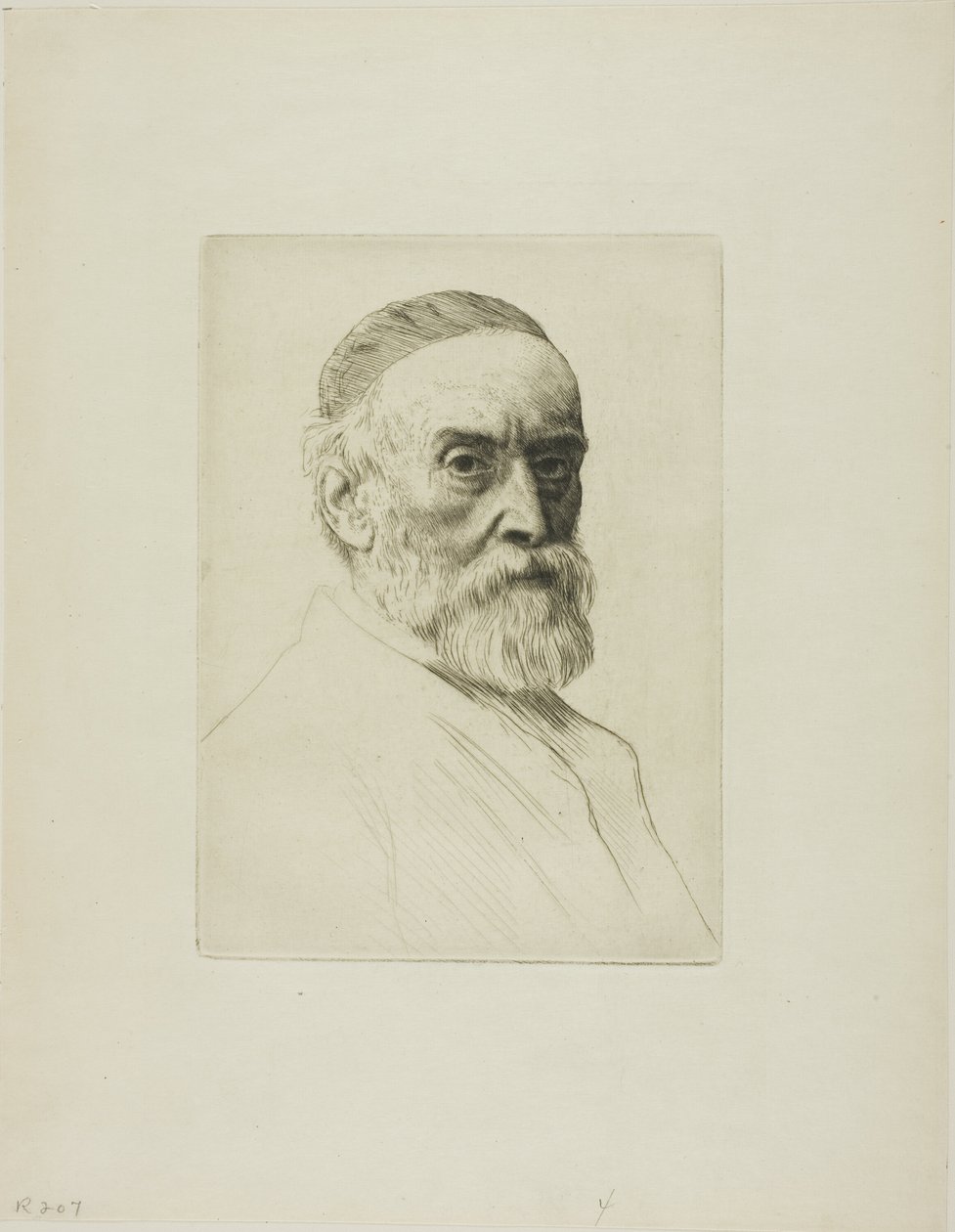 Ritratto di G. F. Watts, R.A. da Alphonse Legros