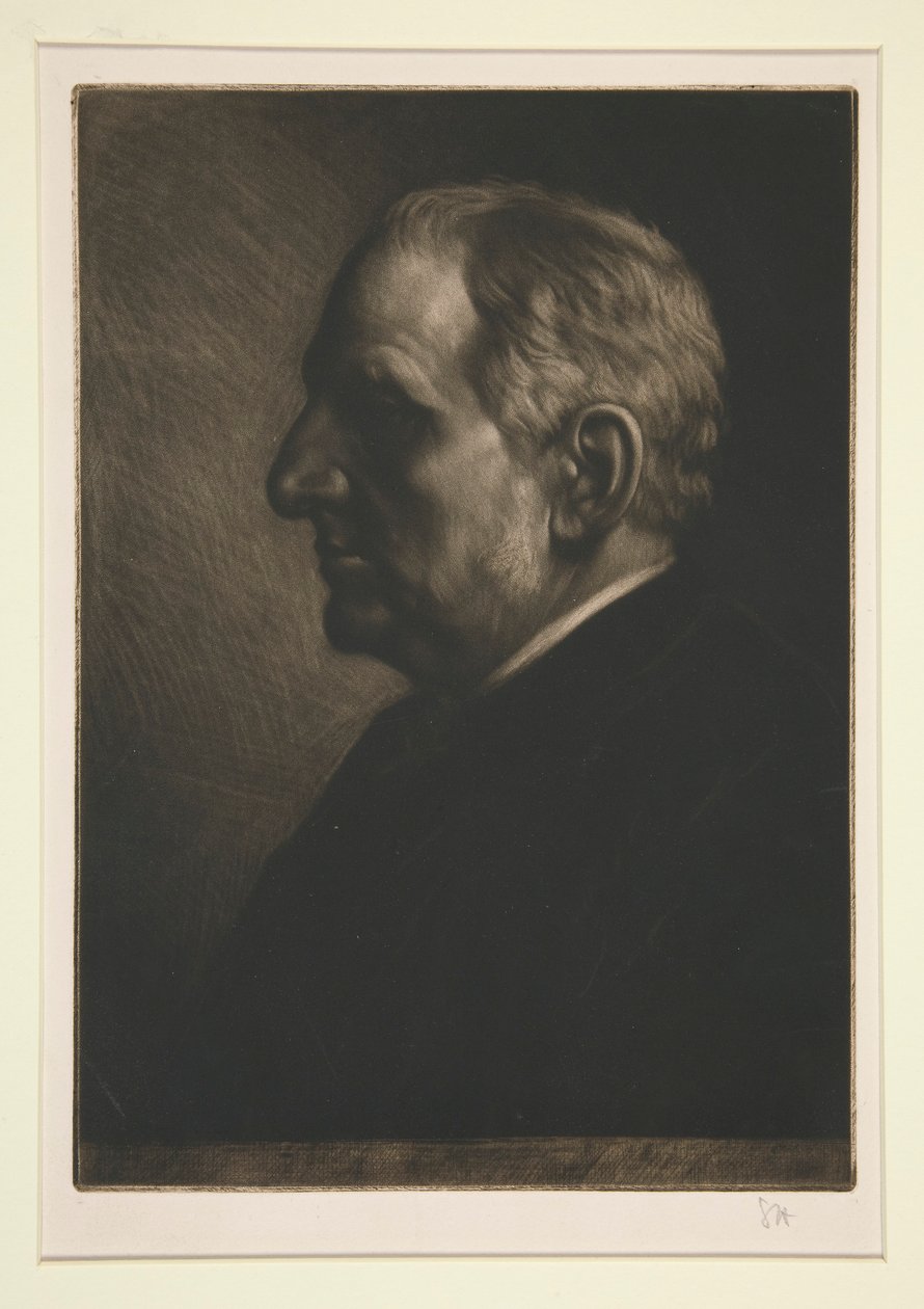 Ritratto di Seymour Haden da Alphonse Legros