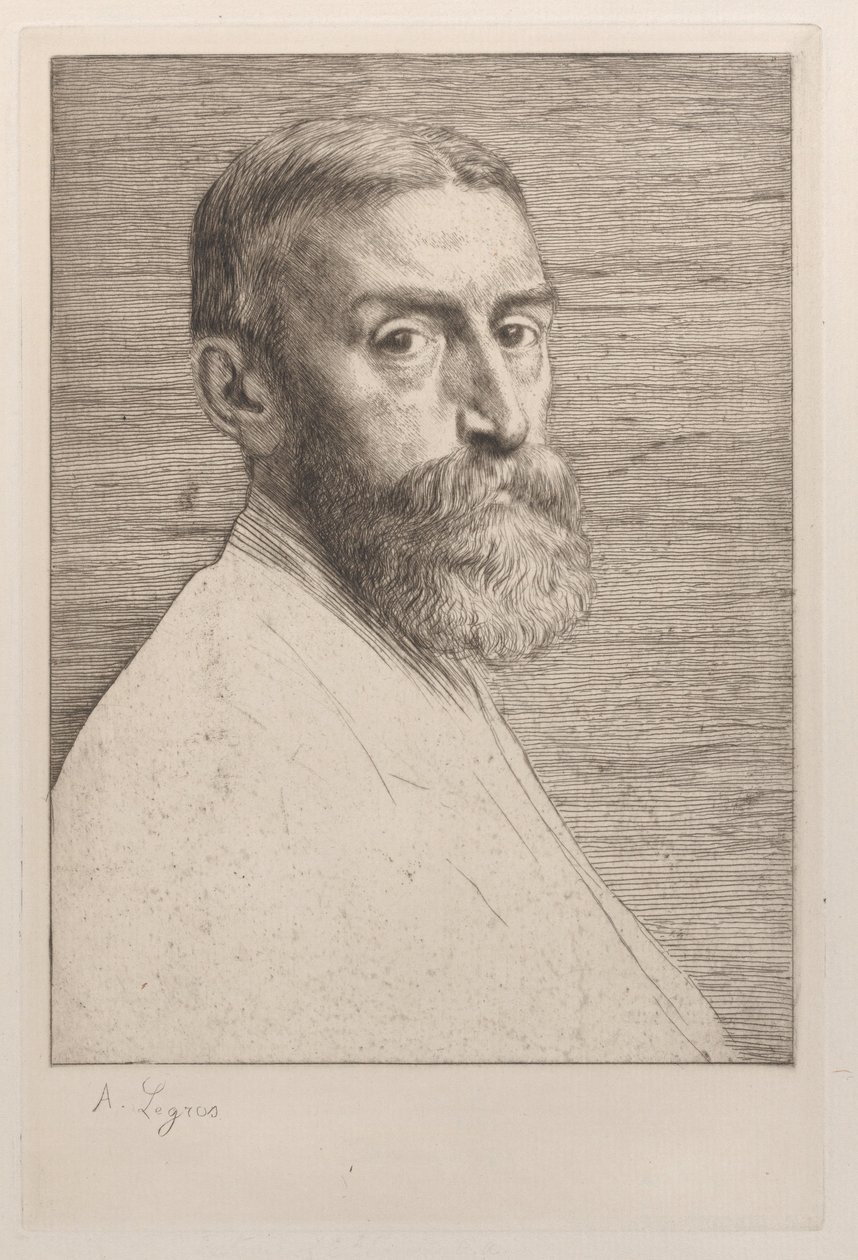 Ritratto di Sir Edward John Poynter da Alphonse Legros