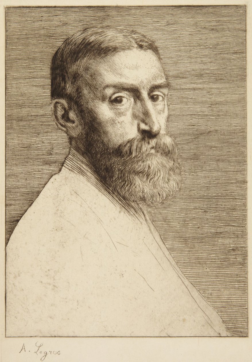 Ritratto di Sir Edward Poynter da Alphonse Legros