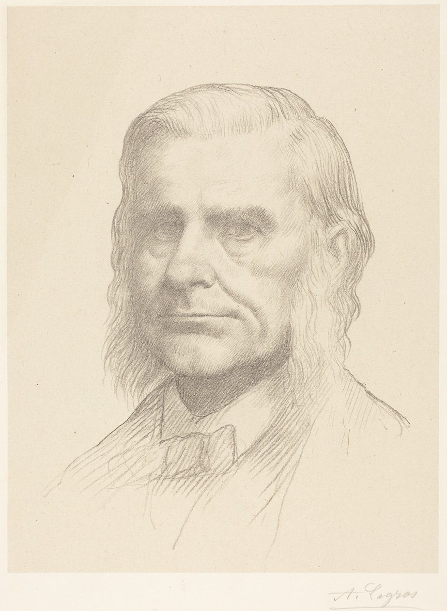 Il professor Huxley, seconda tavola da Alphonse Legros