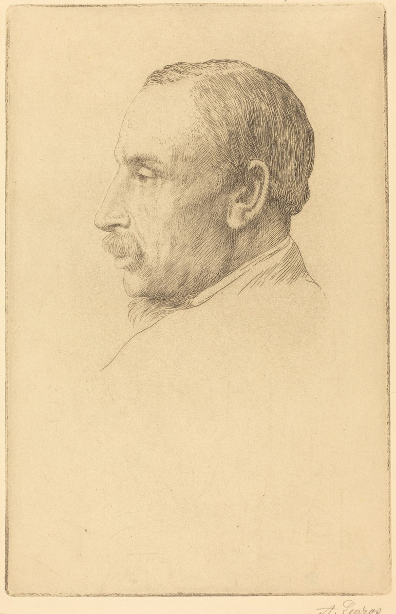 Il professor W. Cawthorne Unwin da Alphonse Legros