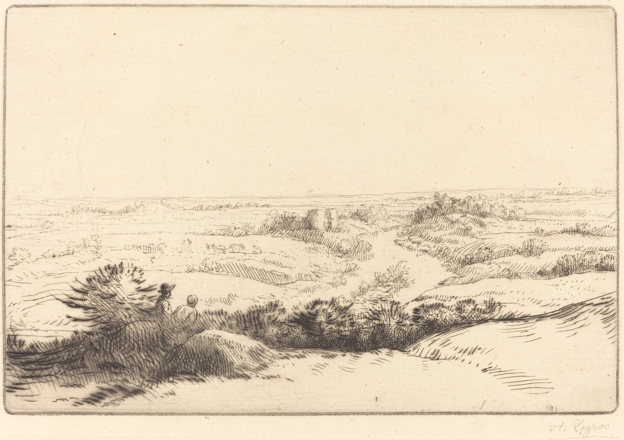 Prospettiva Le point de vue da Alphonse Legros