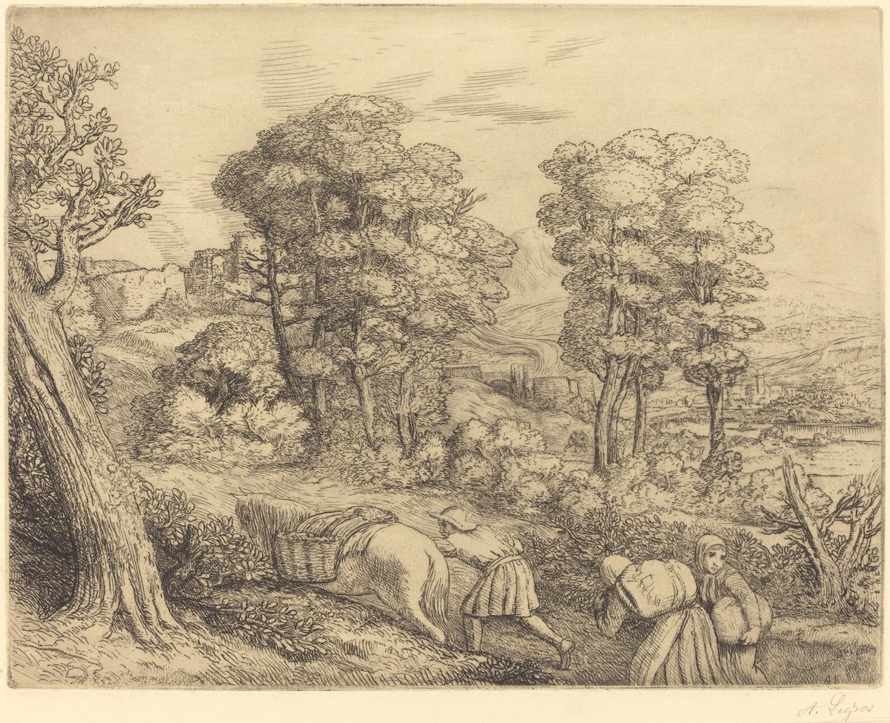 Ritorno alla fattoria da Alphonse Legros