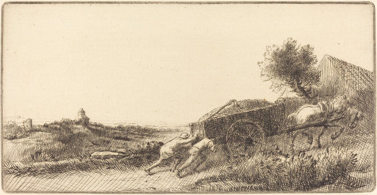 Ritorno con il fieno da Alphonse Legros