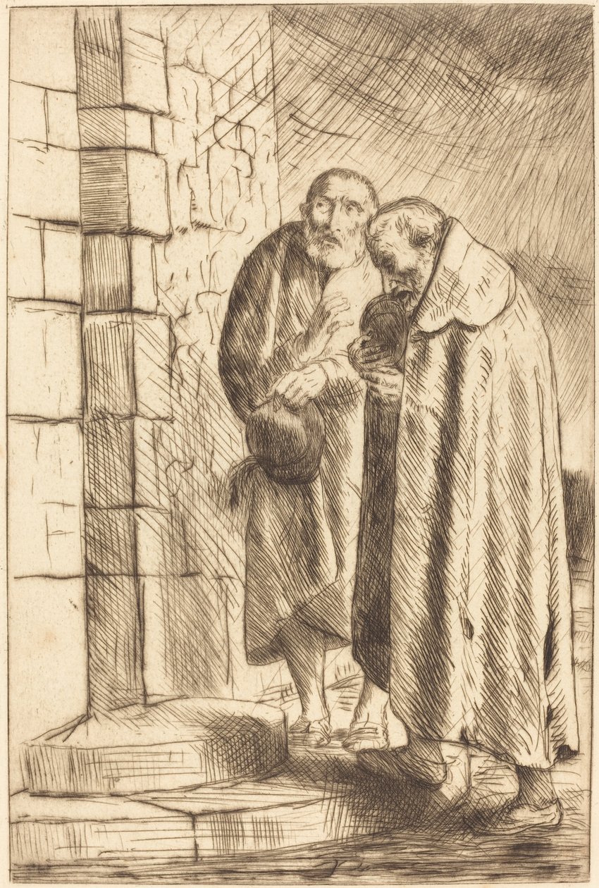 San Pietro e San Paolo alla porta di M. Richard da Alphonse Legros