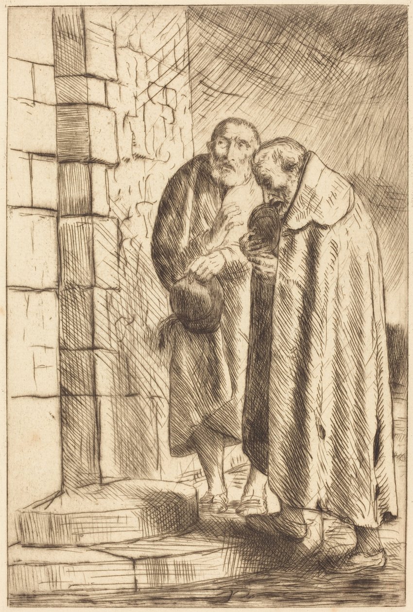 San Pietro e San Paolo alla porta di M. Richard da Alphonse Legros