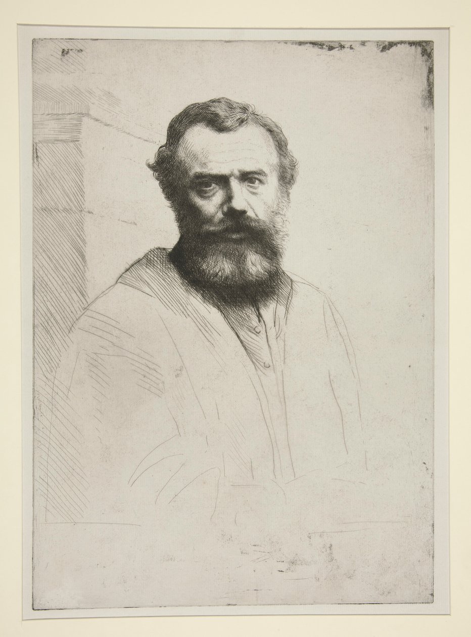 Autoritratto da Alphonse Legros