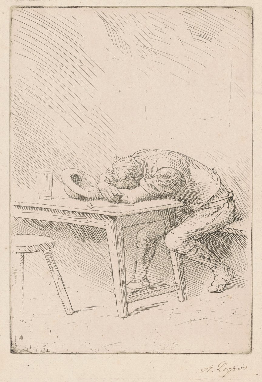 Siesta di un operaio (Sieste d