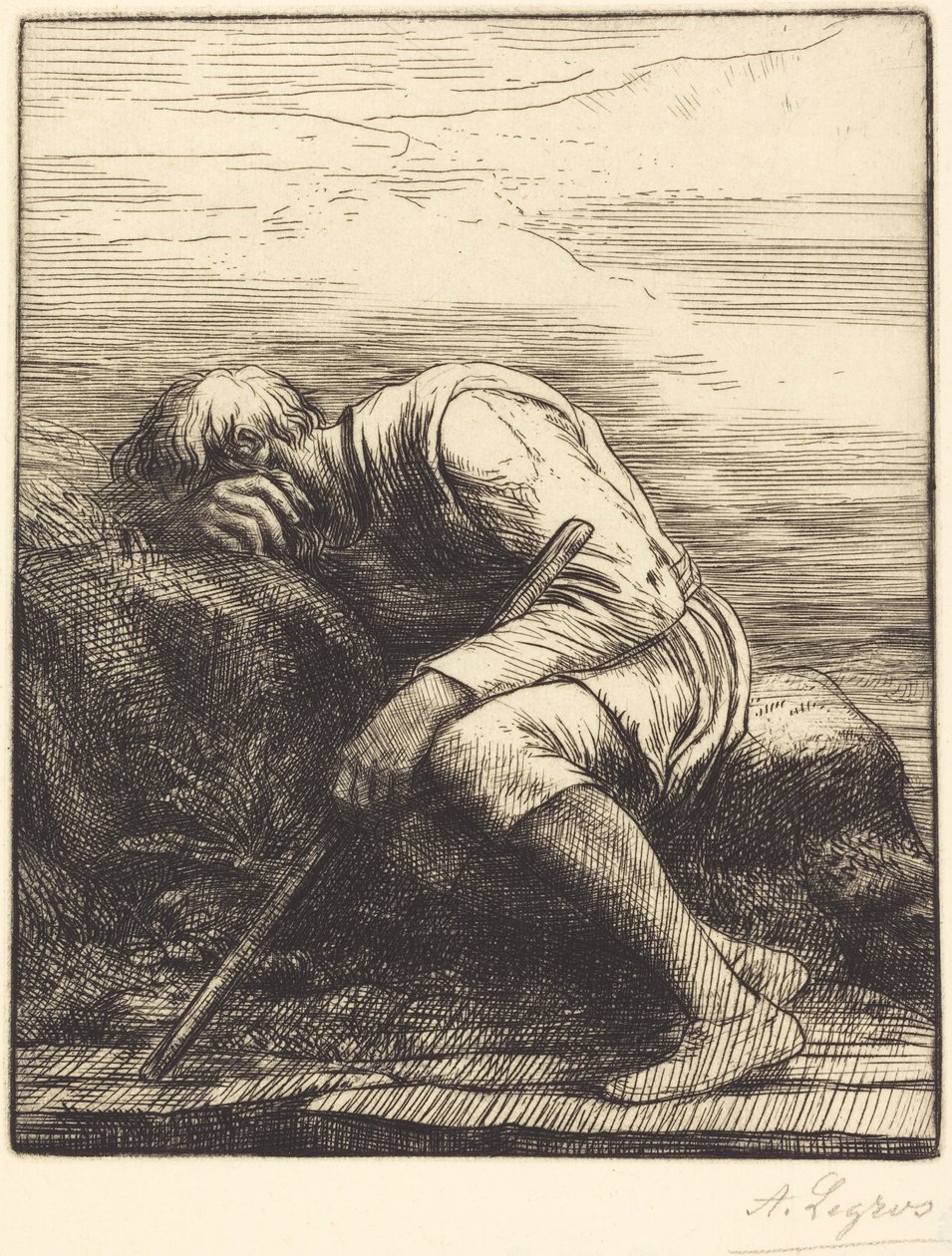 Sinbad il marinaio (Sinbad le marin) da Alphonse Legros