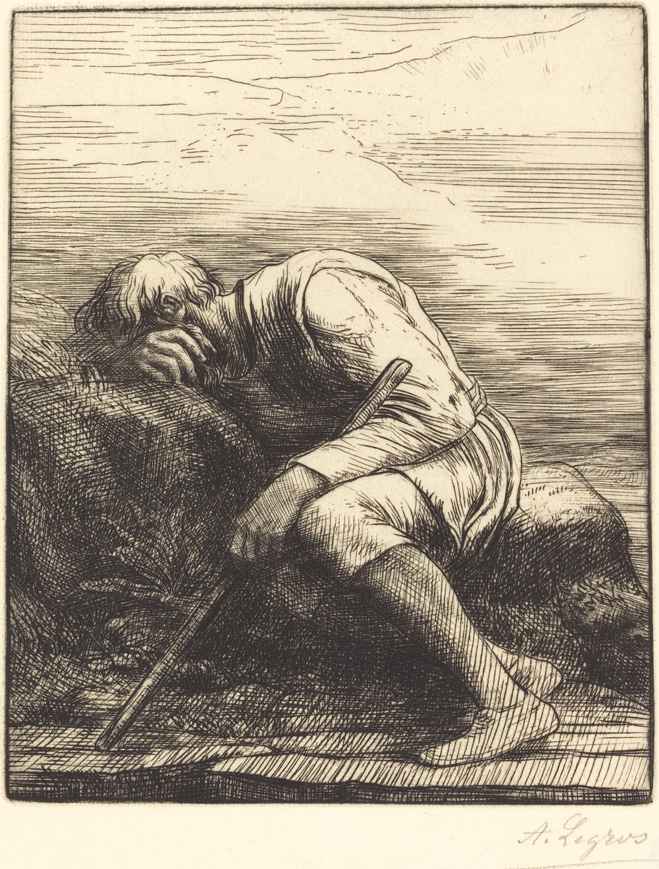 Sinbad il marinaio da Alphonse Legros