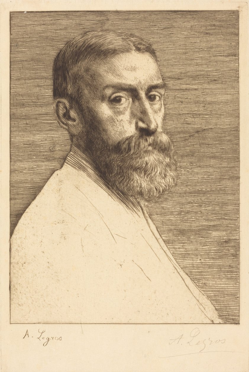 Sir E.J. Poynter, membro della P.R.A. da Alphonse Legros