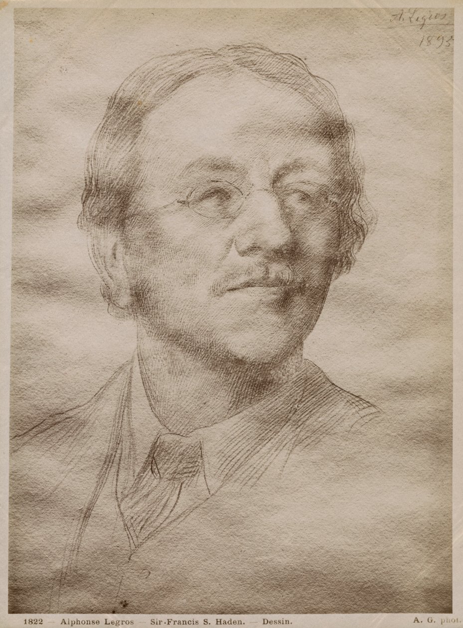 Sir Francis Seymour Haden Junior da Alphonse Legros