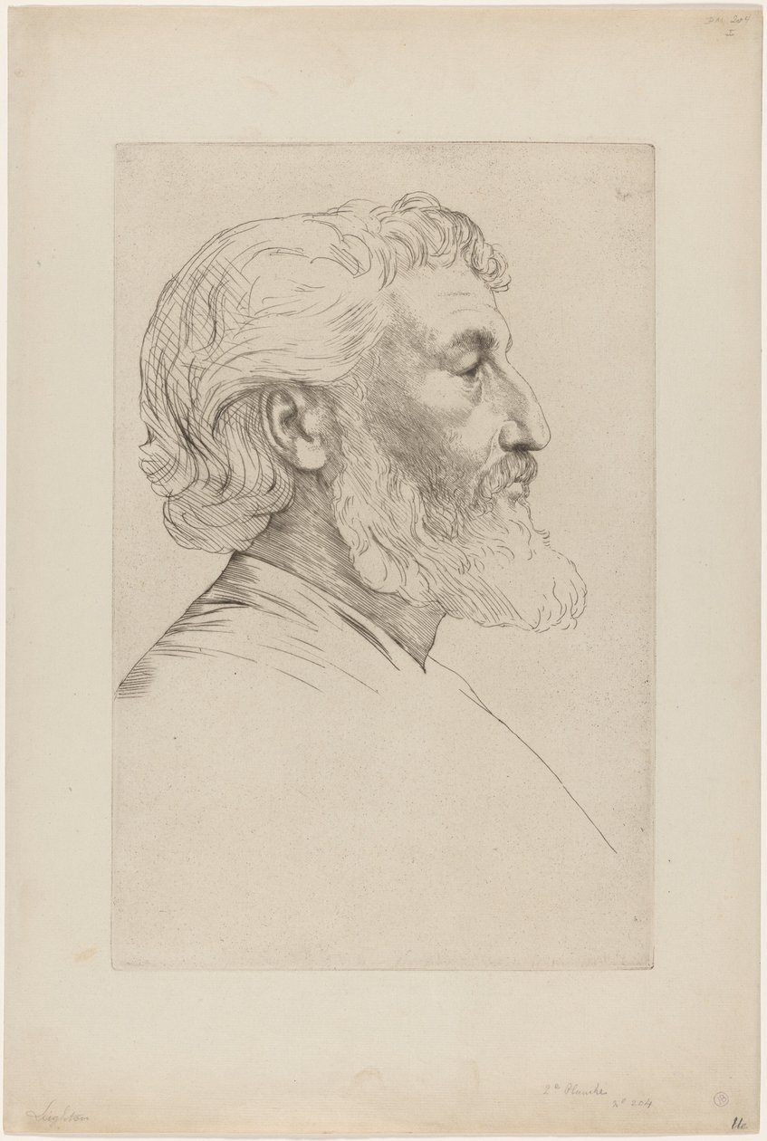 Sir Frederic Leighton da Alphonse Legros