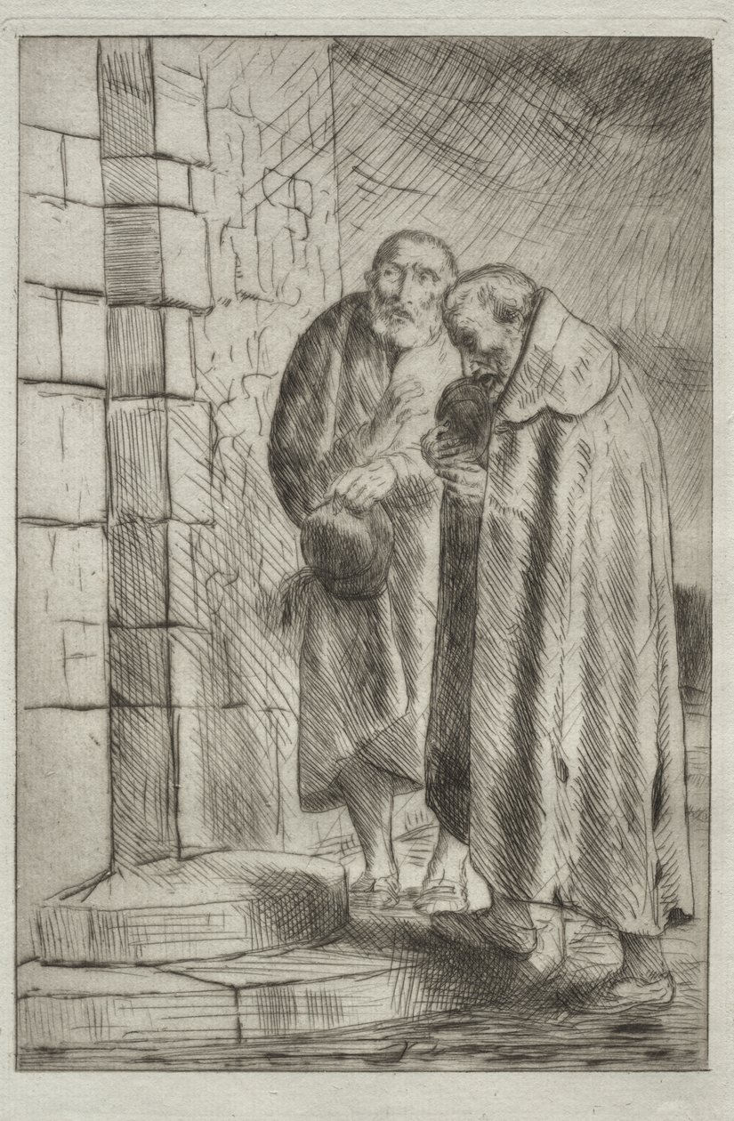 San Pietro e San Paolo alla porta di M. Richard da Alphonse Legros