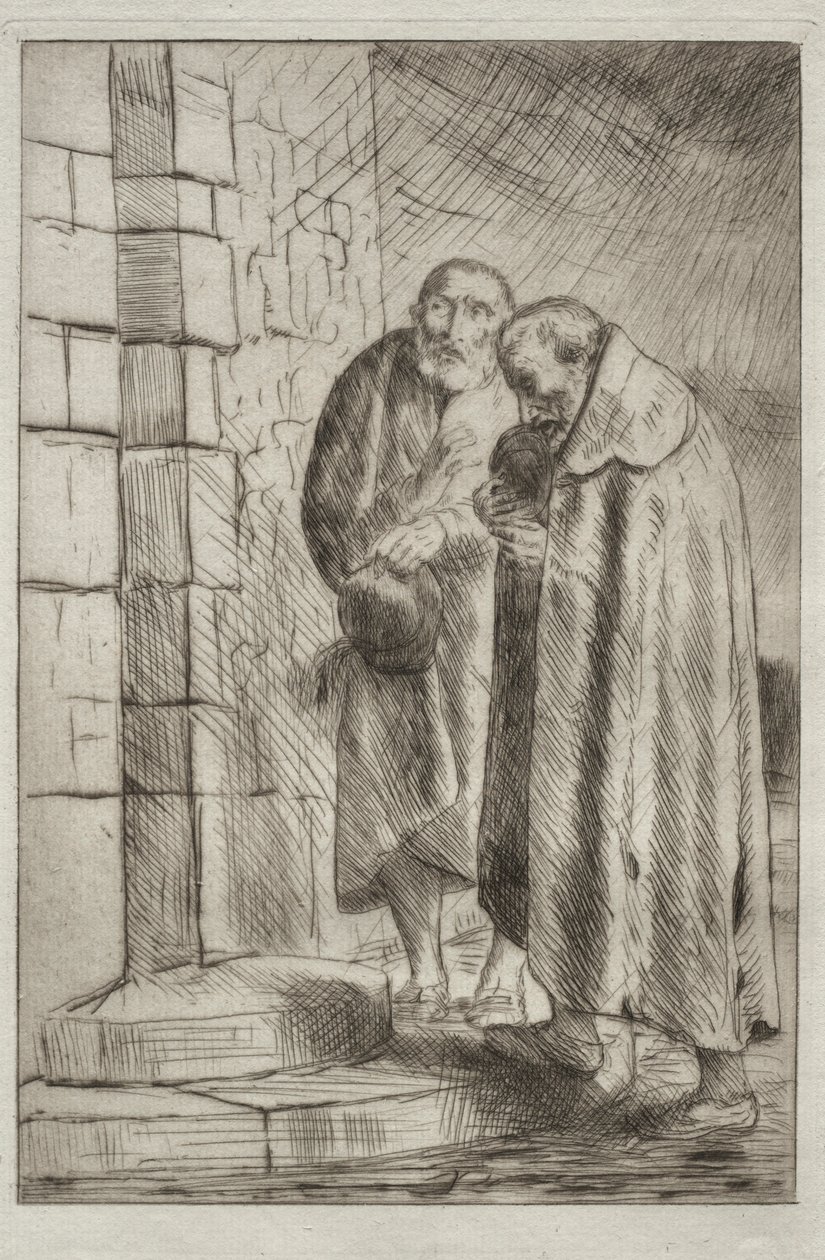 San Pietro e San Paolo alla porta di M. Richard da Alphonse Legros