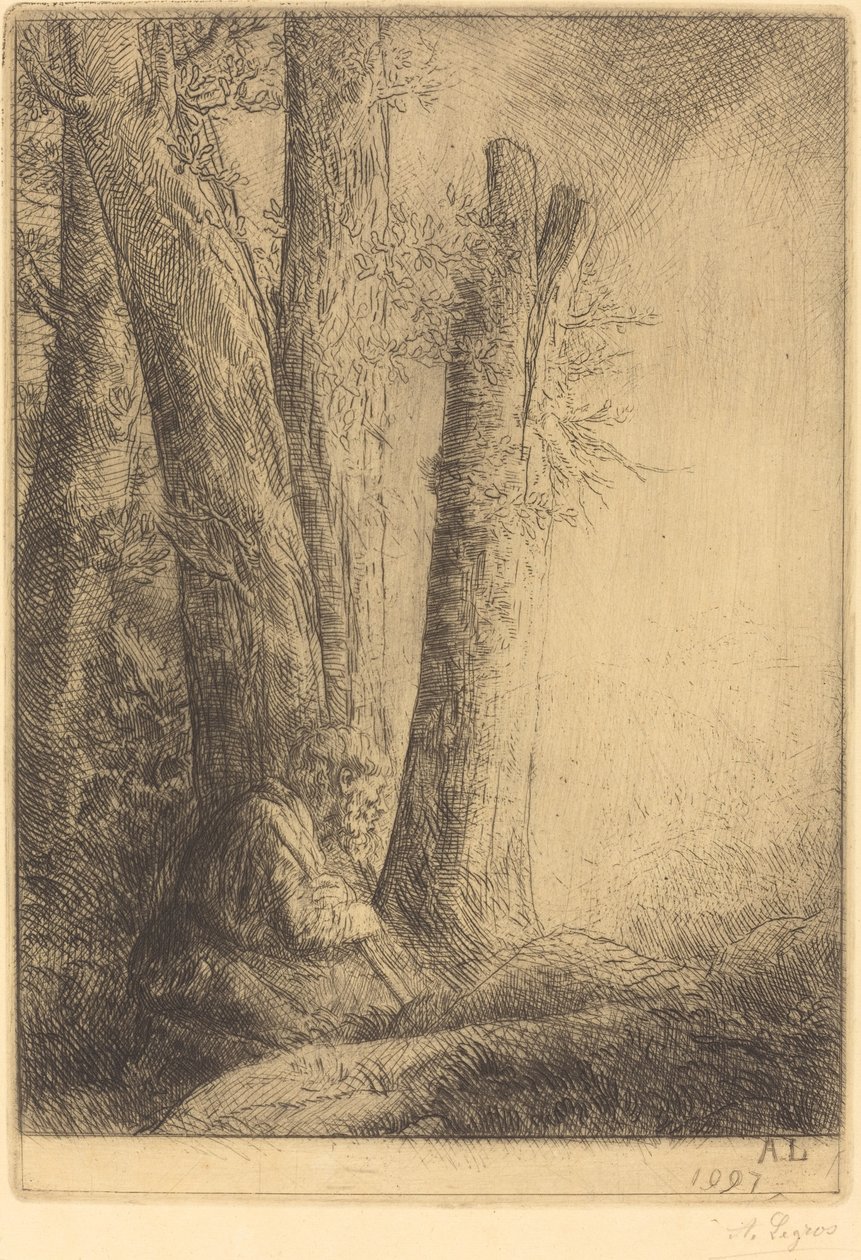 Studio per il figliol prodigo da Alphonse Legros