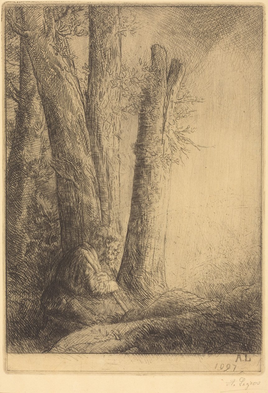 Studio per il figliol prodigo da Alphonse Legros