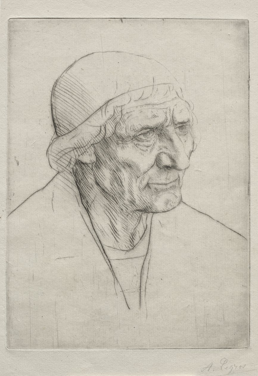 Testa di Benedizione da Alphonse Legros