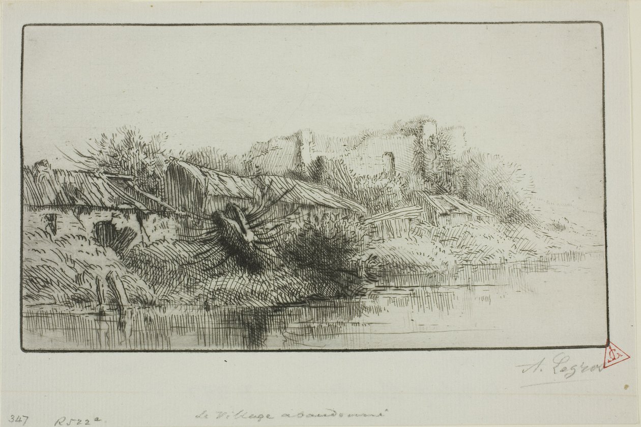 Il villaggio abbandonato da Alphonse Legros