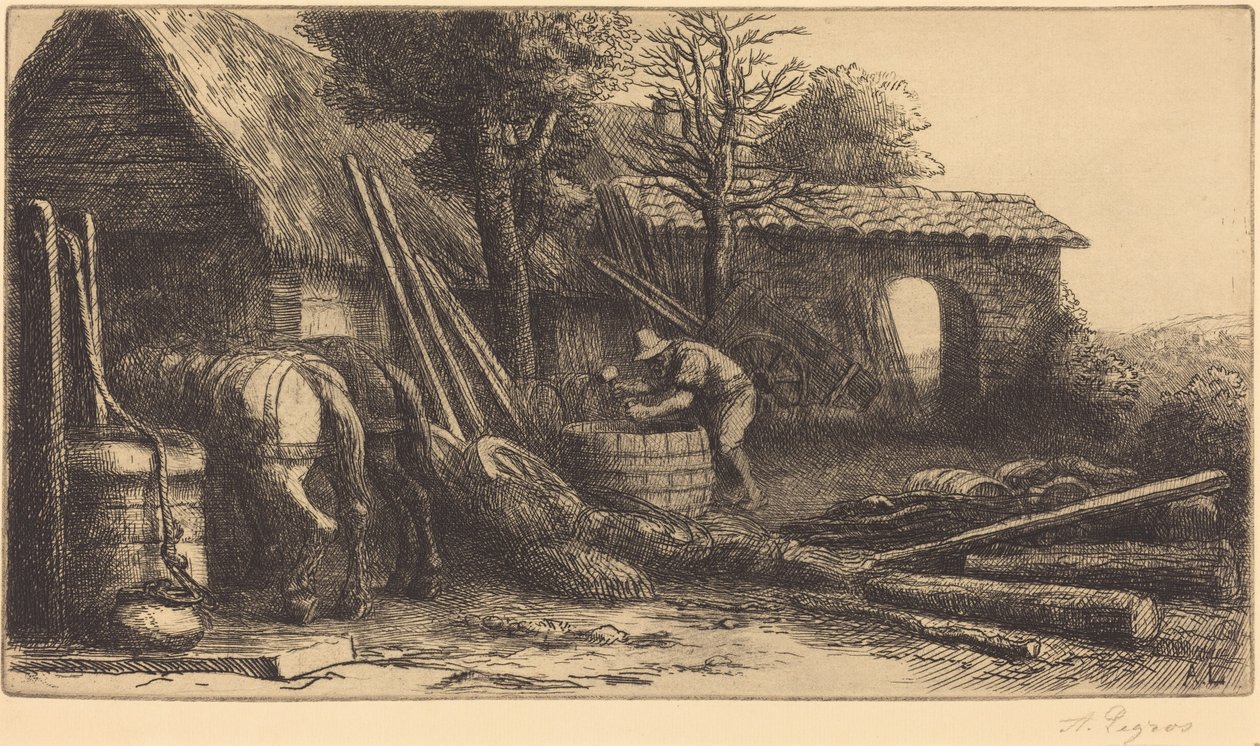 Il bottaio da Alphonse Legros