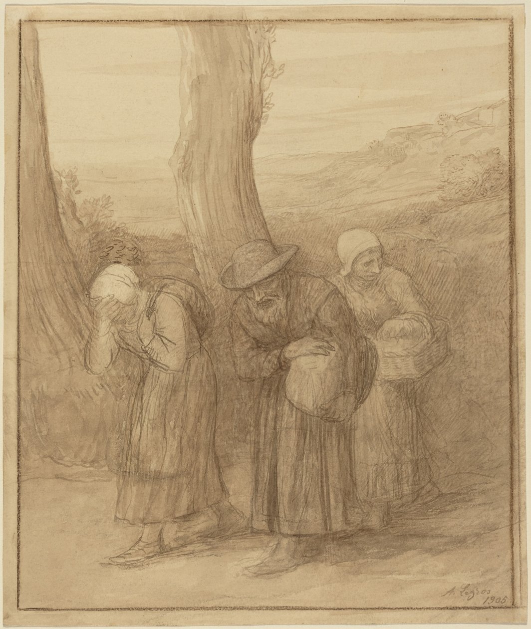 La partenza da Alphonse Legros