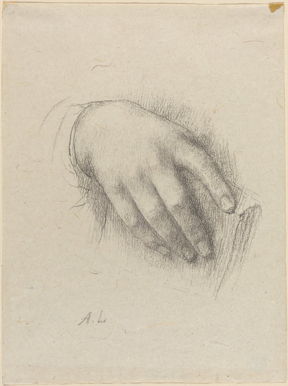 La mano della figlia dell