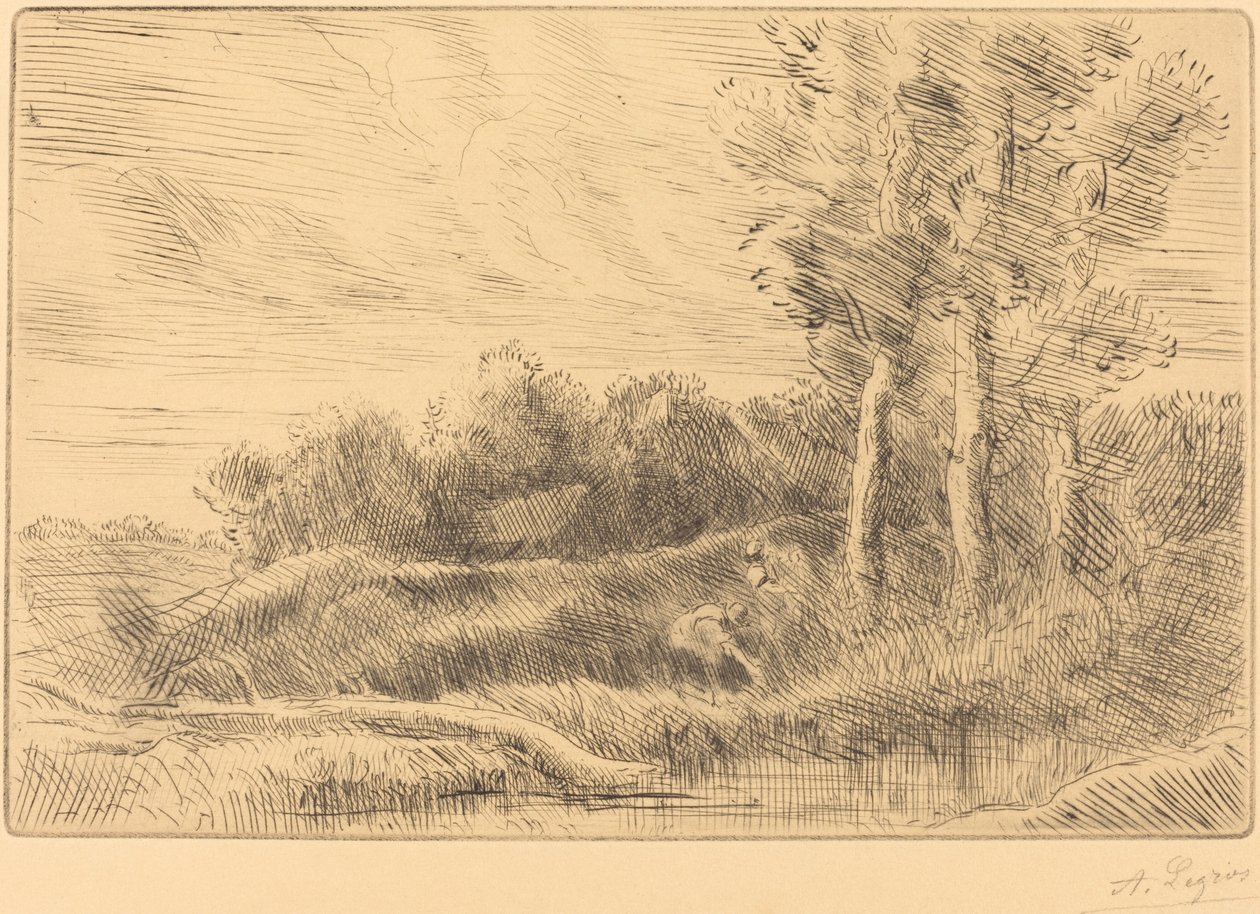 La casa del pozzo (La maison du puits) da Alphonse Legros
