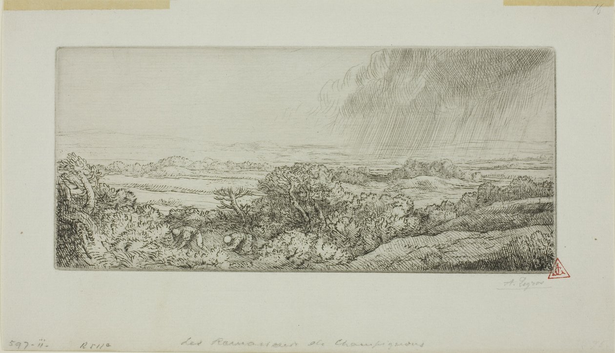 I raccoglitori di funghi da Alphonse Legros