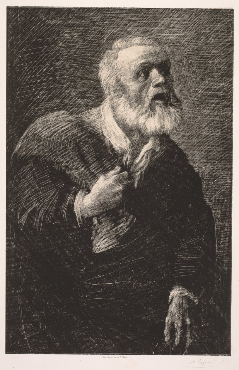 Il banditore notturno da Alphonse Legros