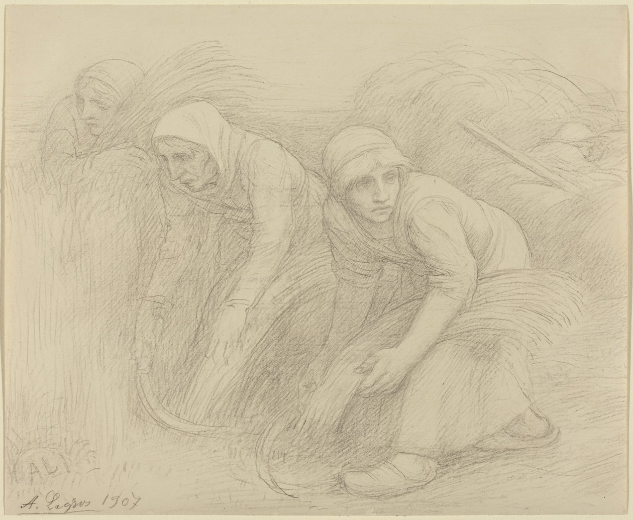 I mietitori da Alphonse Legros
